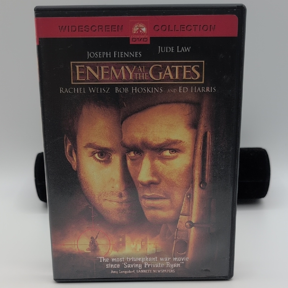 💵2/$10Bundle and Save💵 Enemy at the Gates DVD Jude Law
